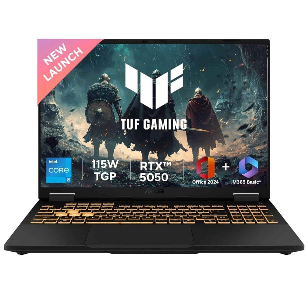 ASUS TUF F16 gaming laptop