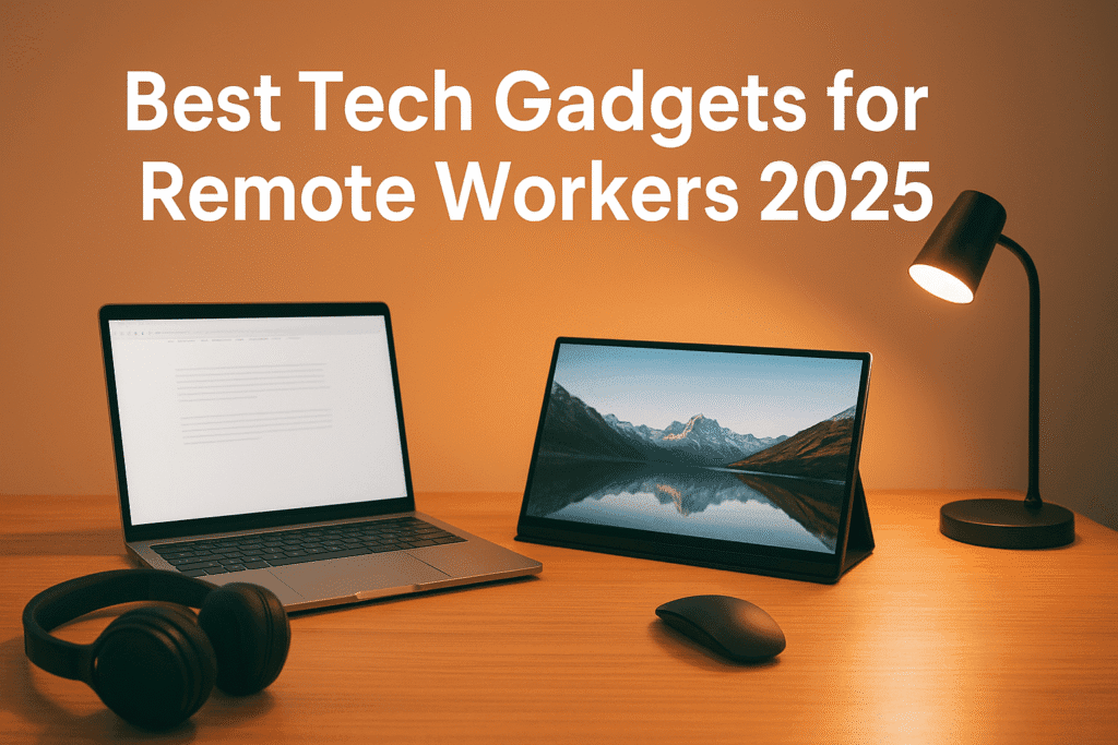 Best Tech Gadgets for Remote Workers