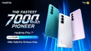 realme p4x price in india