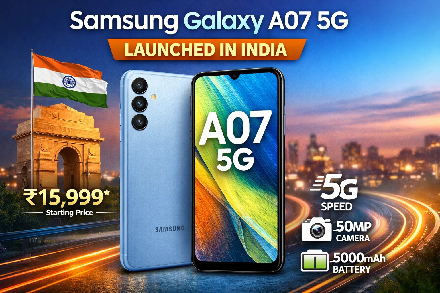 Samsung Galaxy A07 Launched in india